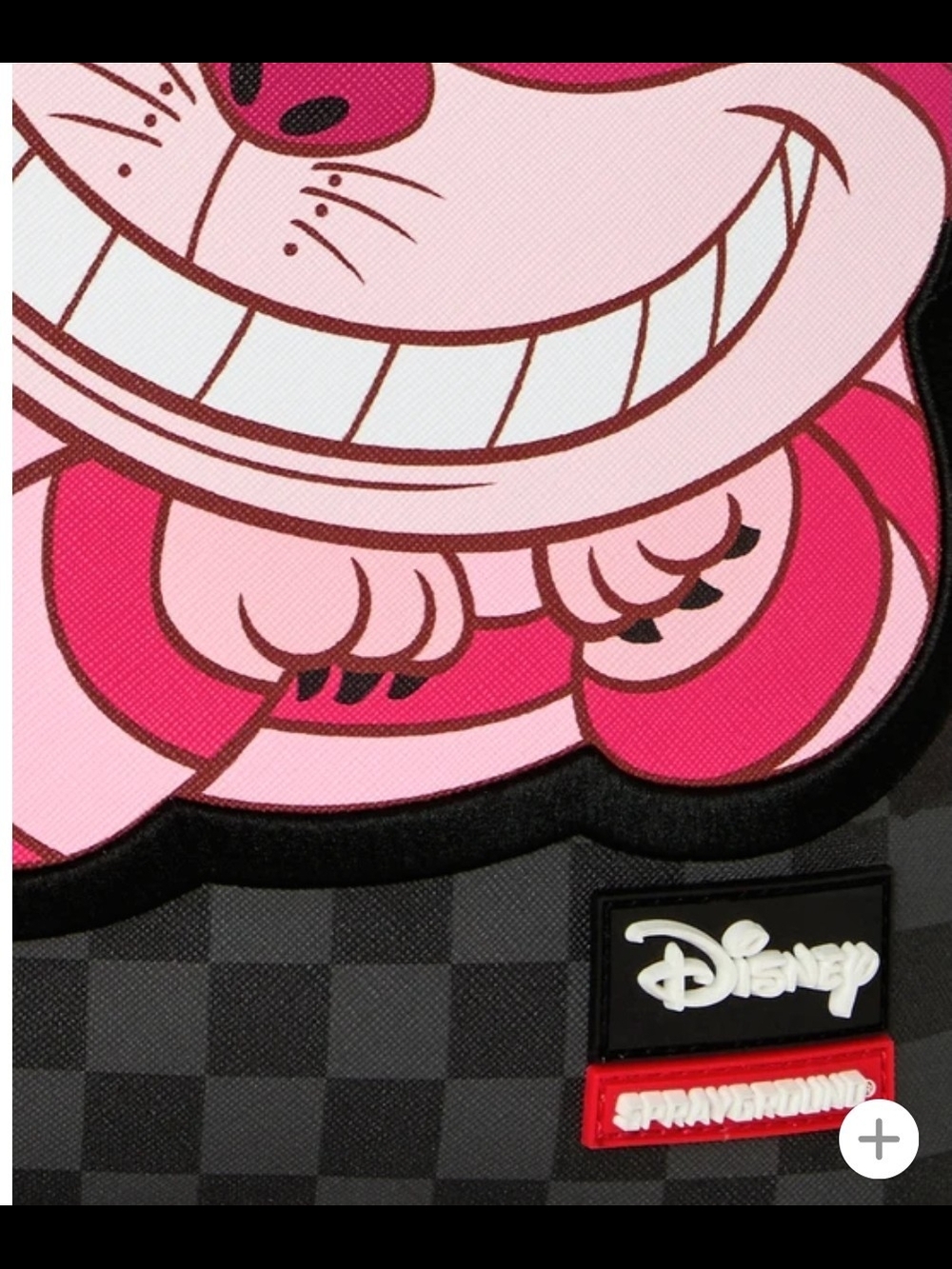 DISNEY ALICE IN WONDERLAND CHESHIRE CAT MAD SHARK BACKPACK - Picture 8 of 16